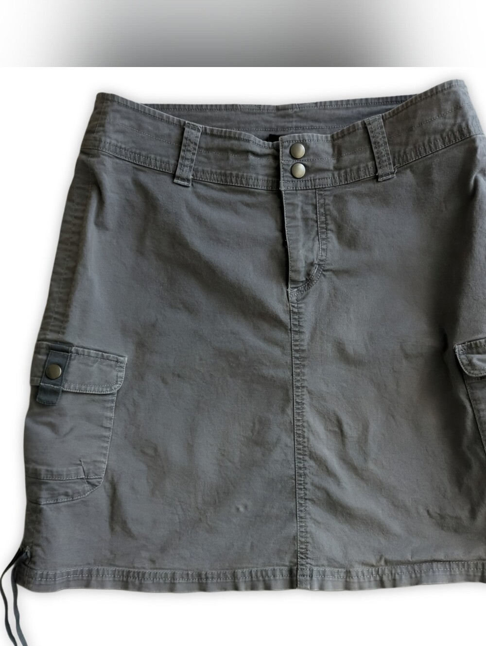 Kuhl Women's Gray Cargo Skirt